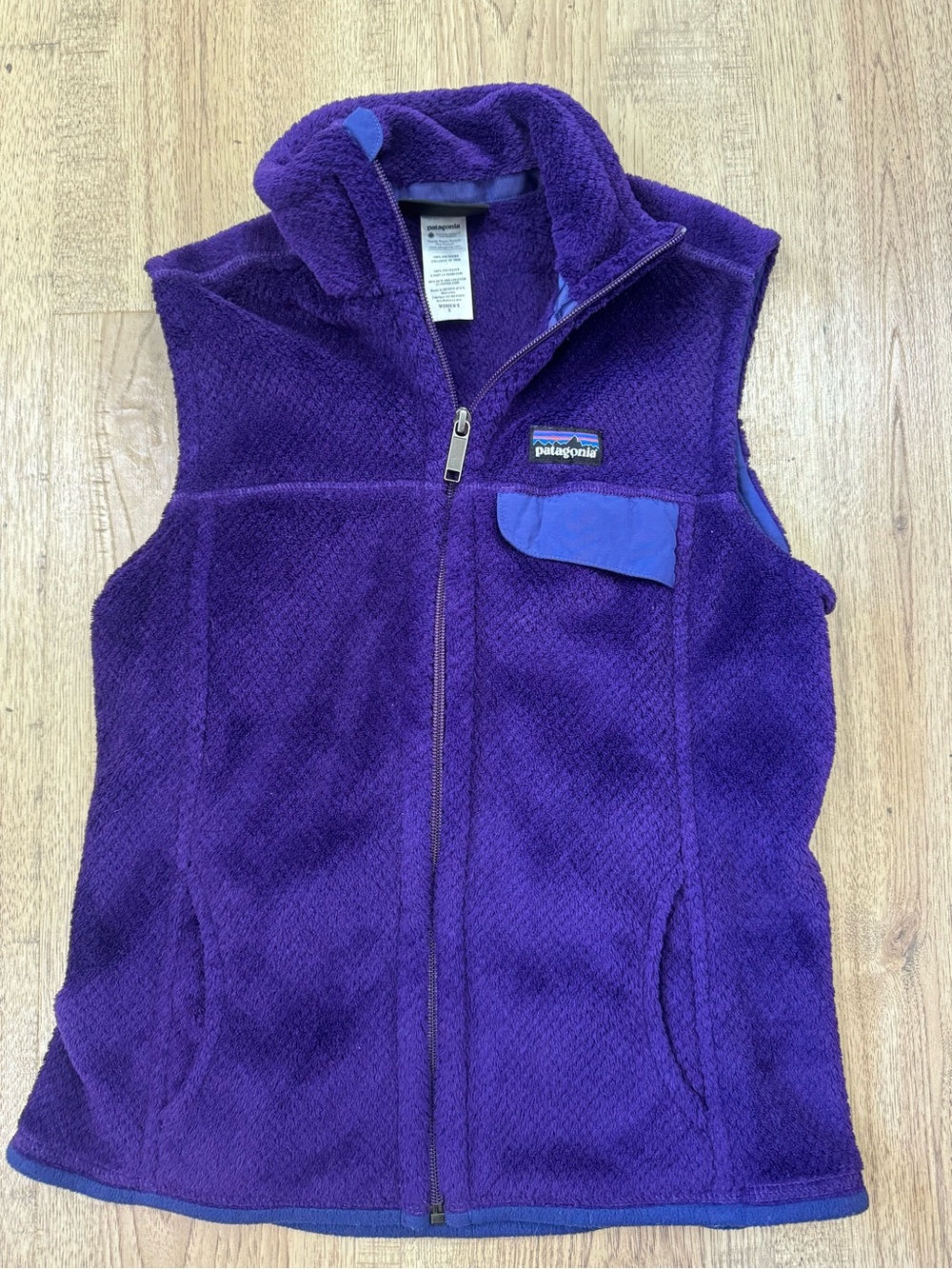 Patagonia Deep Purple Fleece Vest